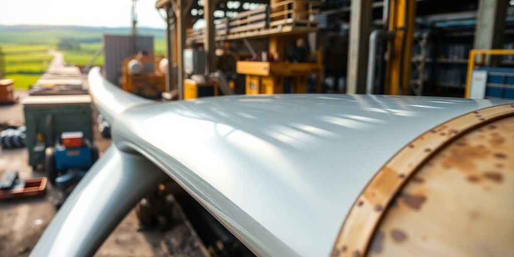 Wie Windkraftanlagen recycelt werden können